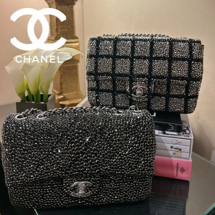 ◇キラキラで可愛い◇CHANEL イヴニング バッグ (CHANEL/ハンドバッグ