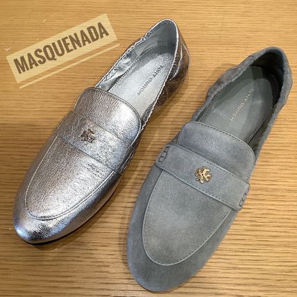 シルバー（銀色）系 Tory Burch(トリーバーチ) ローファー