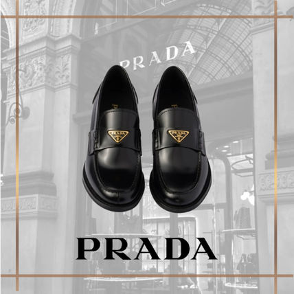 24.5cm PRADA(プラダ) ローファー・オックスフォード(レディース
