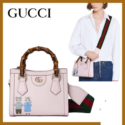 ピンク系 GUCCI(グッチ) トートバッグ(レディース) - ブランド通販のBUYMA