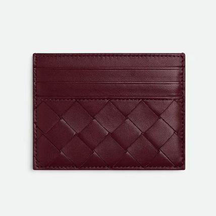 レッド（赤）系 BOTTEGA VENETA(ボッテガヴェネタ) カードケース・名刺