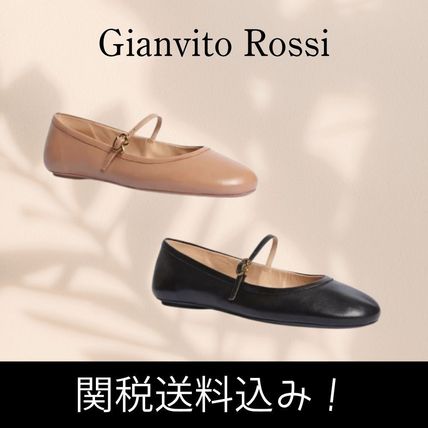 Gianvito Rossi(ジャンヴィト ロッシ) フラットシューズ(レディース