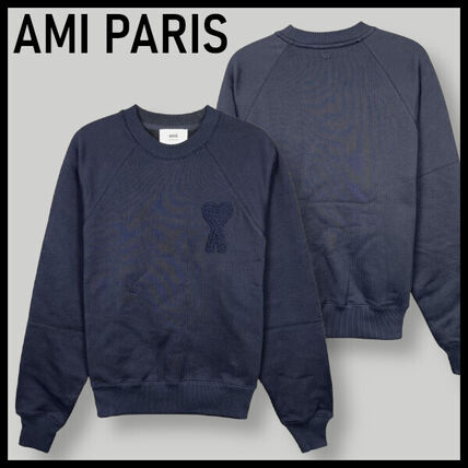si ネイビー（紺）系 AMI PARIS(アミ パリス) スウェット・トレーナー