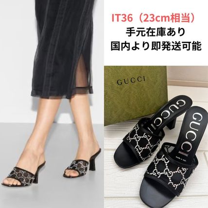 7～9cm GUCCI(グッチ) サンダル・ミュール(レディース) - 海外通販のBUYMA