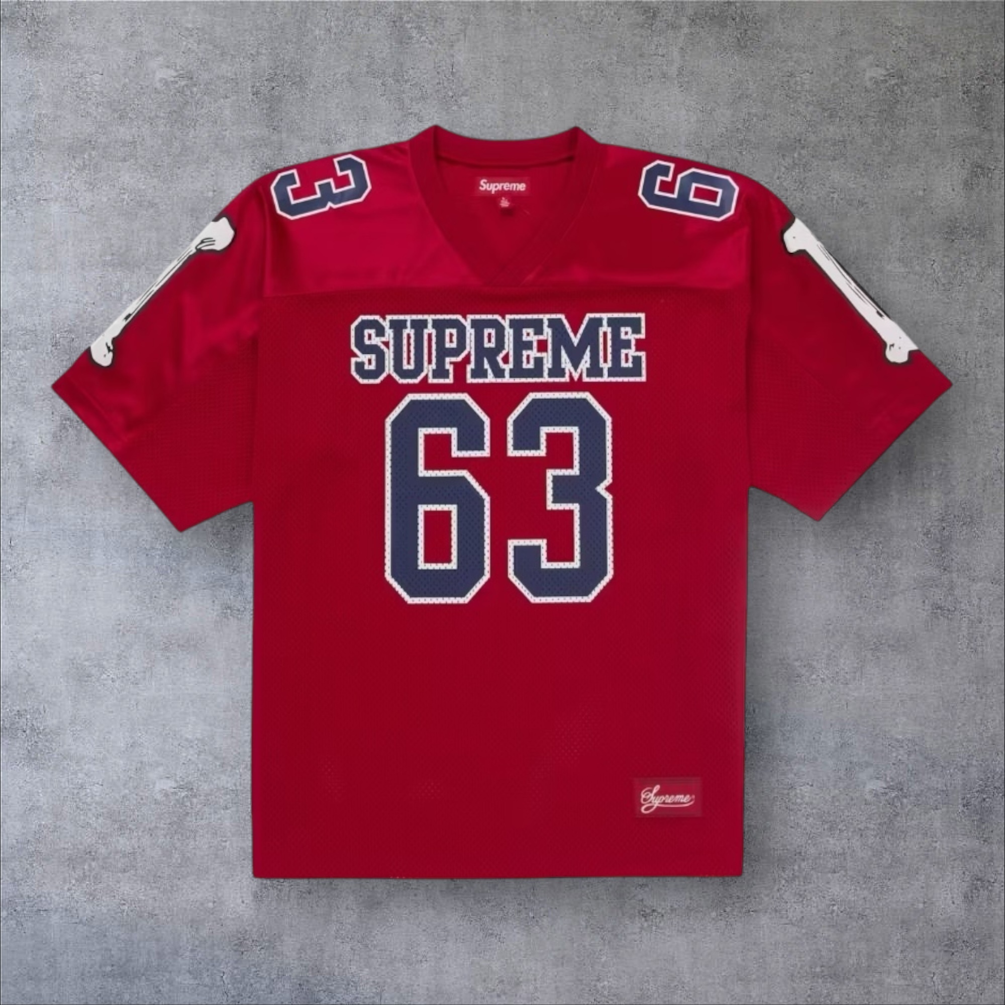 2025FW】Supreme Bones Football Jersey (Supreme/シャツ) 121672166