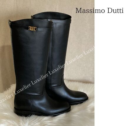 Massimo Dutti(マッシモドゥッティ) ブーツ(レディース) - ブランド
