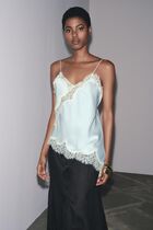 国内発送/関税込 ZARA レーストリムキャミソールトップス (ZARA