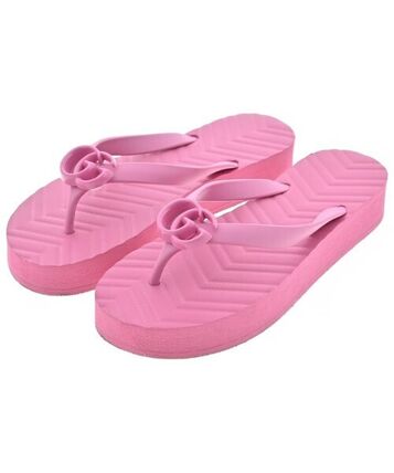 ピンク系 GUCCI(グッチ) サンダル・ミュール(レディース) - ブランド