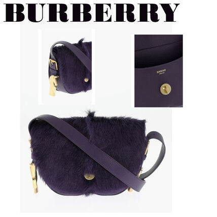 パープル（紫）系 Burberry(バーバリー) ショルダーバッグ・ポシェット