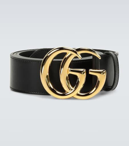 GUCCI GGマーモントレザーベルト