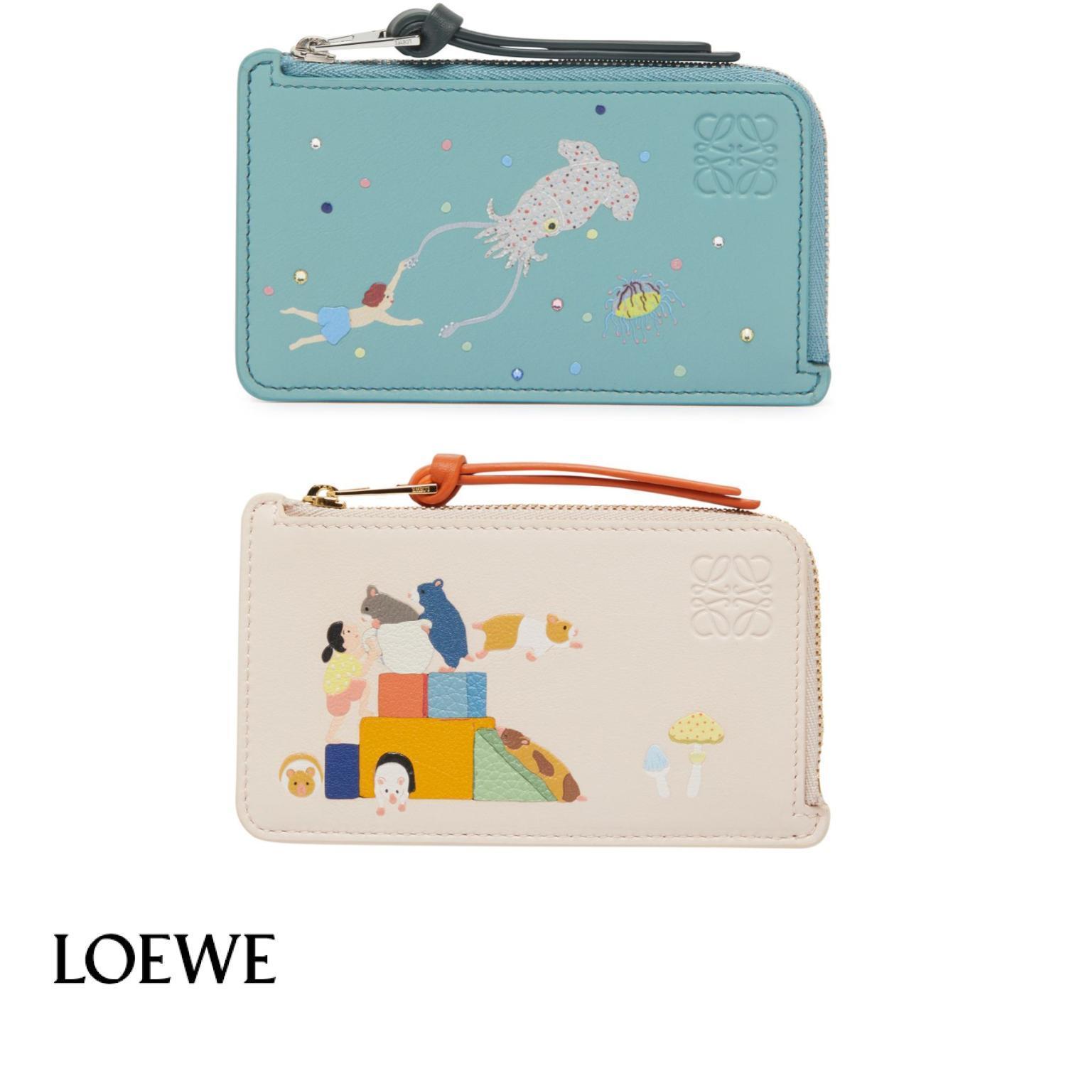 LOEWE x Suna Fujita - Fonds marins カード＆コインケース (LOEWE