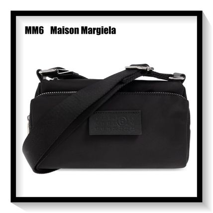 ☆MM6 メゾンマルジェラ☆ クロスボディバック ショルダー 黒 (MM6