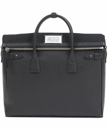 入手困難】メゾンマルジェラ ブリーフケース 2way メタルハンドル 大