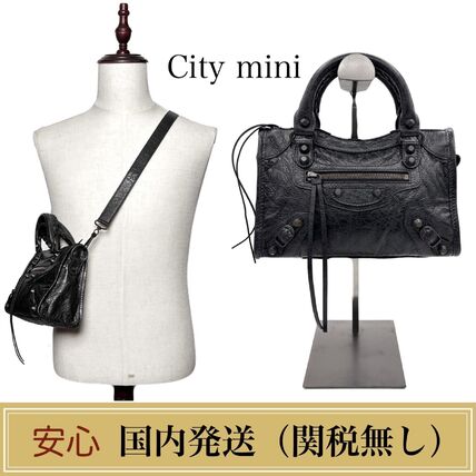 ブラック（黒）系 BALENCIAGA CITY(バレンシアガ シティ) ショルダー