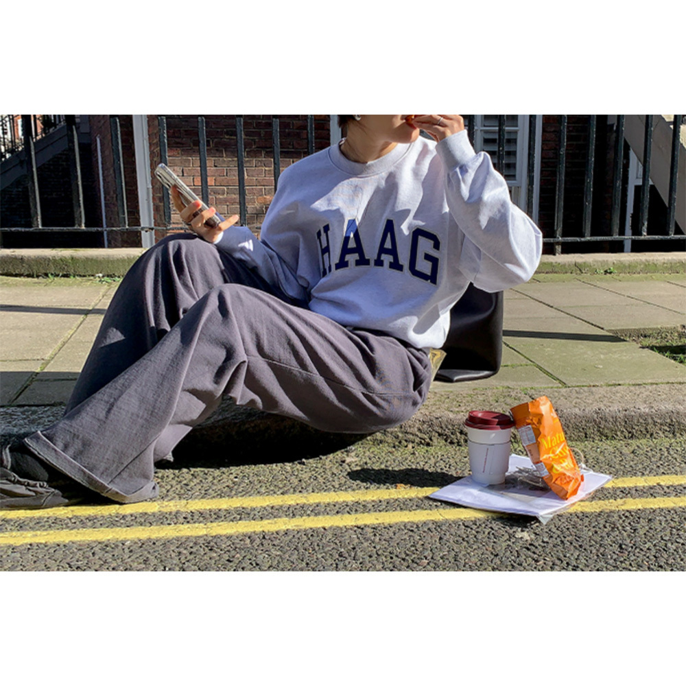 haag】a haag sweatshirt☆韓国 人気☆トレーナー (haag/スウェット