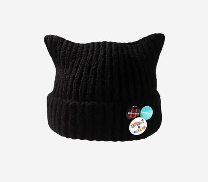 Peaceminusone] G-DRAGON Knit Cap Black (peaceminusone/ニット