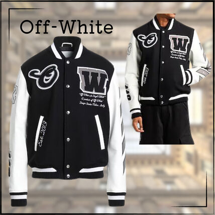 Off-White(オフホワイト) スタジャン(メンズ) - ブランド通販のBUYMA