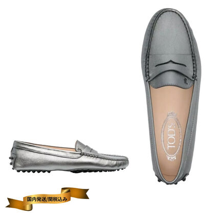 ローファー シルバー（銀色）系 TOD'S(トッズ) レディース - ブランド