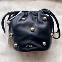 Chloe ☆ クロエキッズ / レザー ショルダー 巾着 バッグ (Chloe/子供