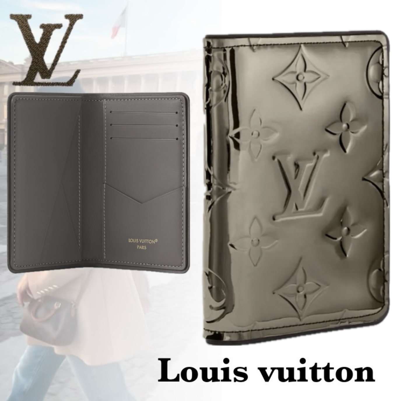 ルイヴィトン☆ カードケース オーガナイザー ドゥ ポッシュ (Louis