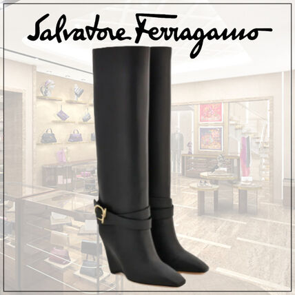 FERRAGAMO(フェラガモ) ロングブーツ(レディース) - ブランド通販のBUYMA