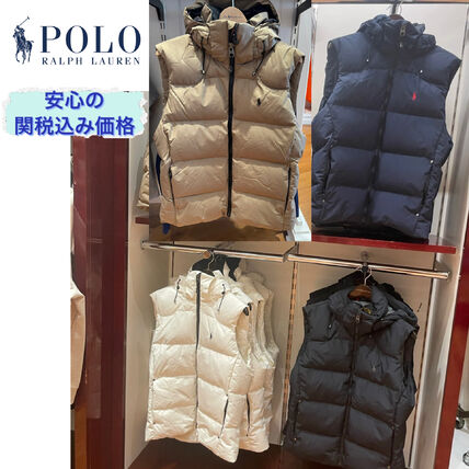 ベージュ系 POLO RALPH LAUREN(ポロラルフローレン) ダウンベスト