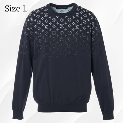 グレー（灰色）系 Louis Vuitton(ルイヴィトン) ニット・セーター