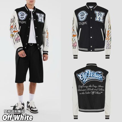 Off-White(オフホワイト) スタジャン(メンズ) - ブランド通販のBUYMA