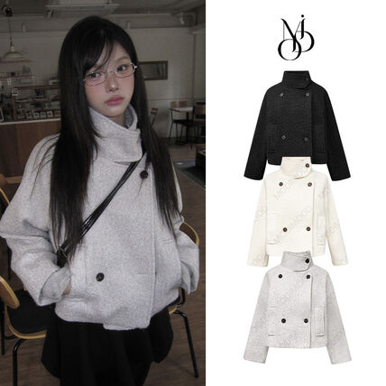 グレー（灰色）系 MODIMOOD(モディムード) コート(レディース