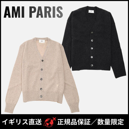 カシミヤ AMI PARIS(アミ パリス) カーディガン(メンズ) - 海外通販のBUYMA
