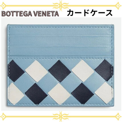ブルー（青）系 BOTTEGA VENETA(ボッテガヴェネタ) カードケース・名刺