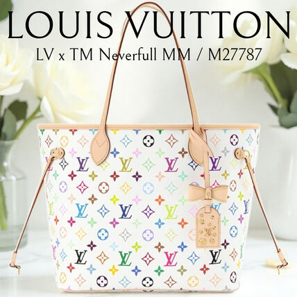 ホワイト（白）系 Louis Vuitton NEVERFULL(ルイヴィトン ネヴァーフル