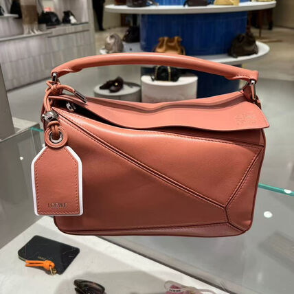 ピンク系 LOEWE PUZZLE(ロエベ パズル) ハンドバッグ(レディース