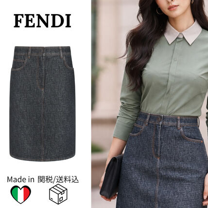 FENDI(フェンディ) スカート(レディース) - ブランド通販のBUYMA