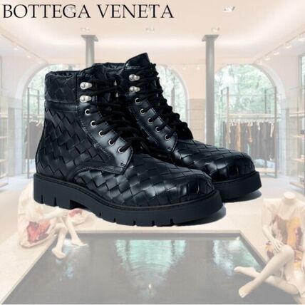 レースアップ BOTTEGA VENETA(ボッテガヴェネタ) ブーツ(メンズ