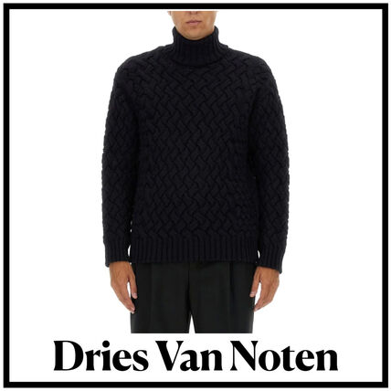 ブラック（黒）系 Dries Van Noten(ドリス ヴァン ノッテン) ニット