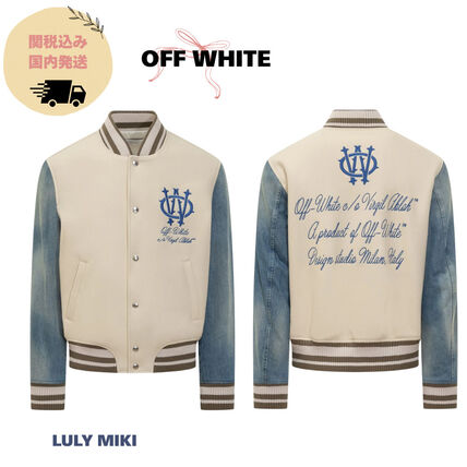 Off-White(オフホワイト) スタジャン(メンズ) - ブランド通販のBUYMA