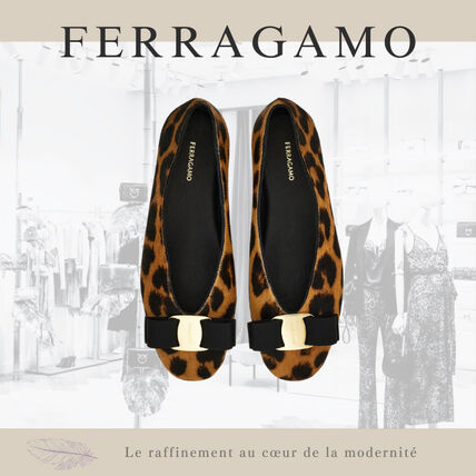 レオパード（ヒョウ柄） FERRAGAMO(フェラガモ) 靴・シューズ