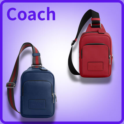 レッド（赤）系 Coach(コーチ) ショルダーバッグ(メンズ) - ブランド