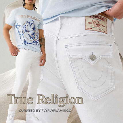 ホワイト（白）系 TRUE RELIGION(トゥルーレリジョン) デニム