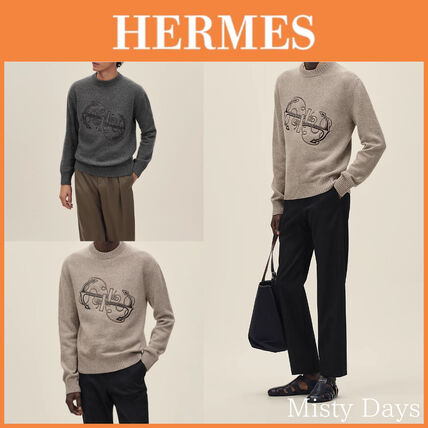 カシミヤ HERMES(エルメス) ニット・セーター(メンズ) - ブランド通販