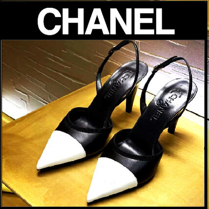 バイカラー CHANEL(シャネル) 靴・シューズ(レディース) - ブランド