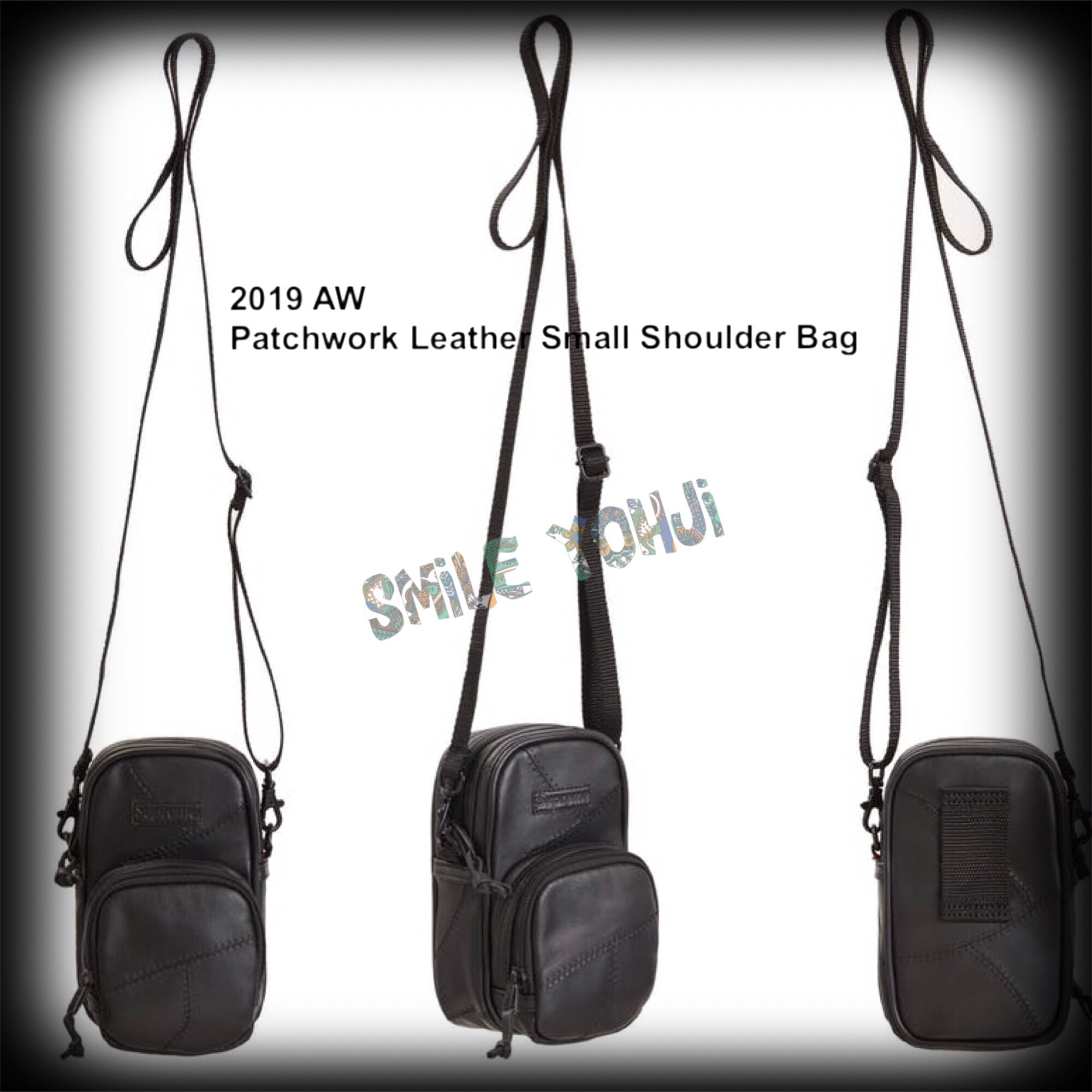 ☆AW19 WEEK11☆Supreme Patchwork Leather Small Shoulder Bag