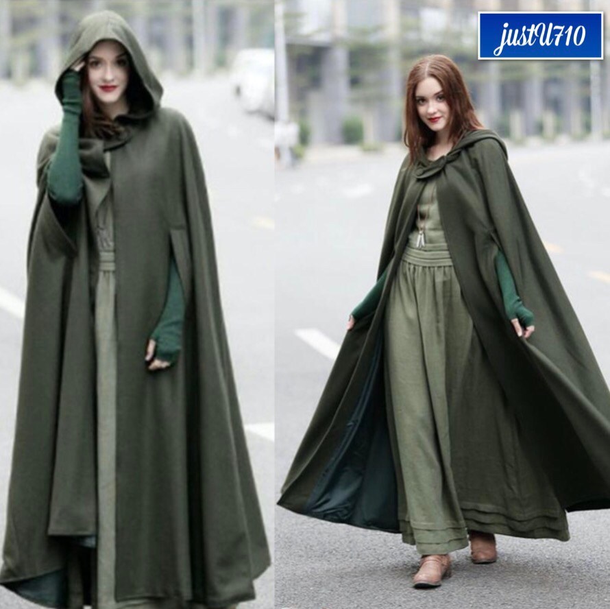 ポンチョ コート マント ケープ ロング丈 フリース (ポンチョ・ケープ