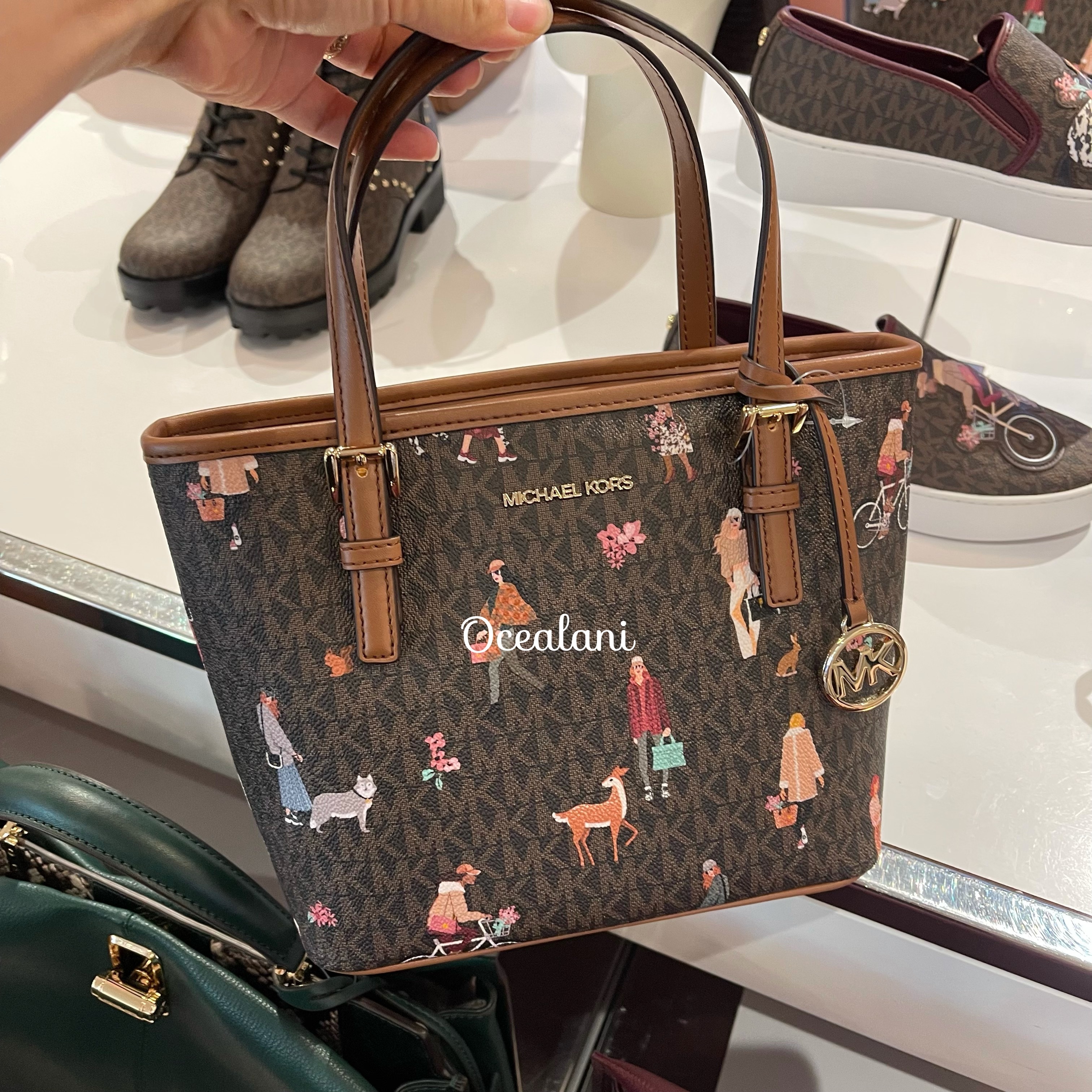 MICHEAL KORS】JET SET GIRLS ミニトートバッグ (Michael Kors/トート