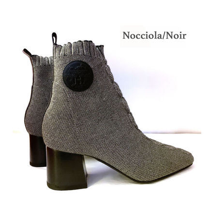 ブラック（黒）系 22.5cm HERMES Volver(エルメス ヴォルヴェール