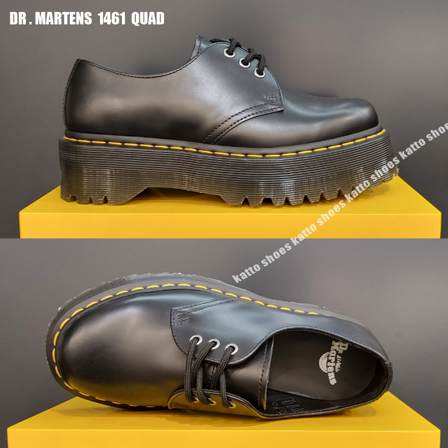 Dr Martens☆1461 QUAD 3ホール☆厚底☆兼用 (Dr.Martens/靴・ブーツ