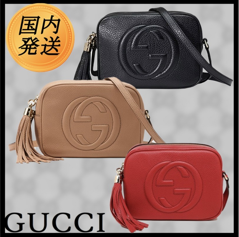 希少♪【国内発送☆GUCCI】ソーホー スモール ディスコバッグ (GUCCI