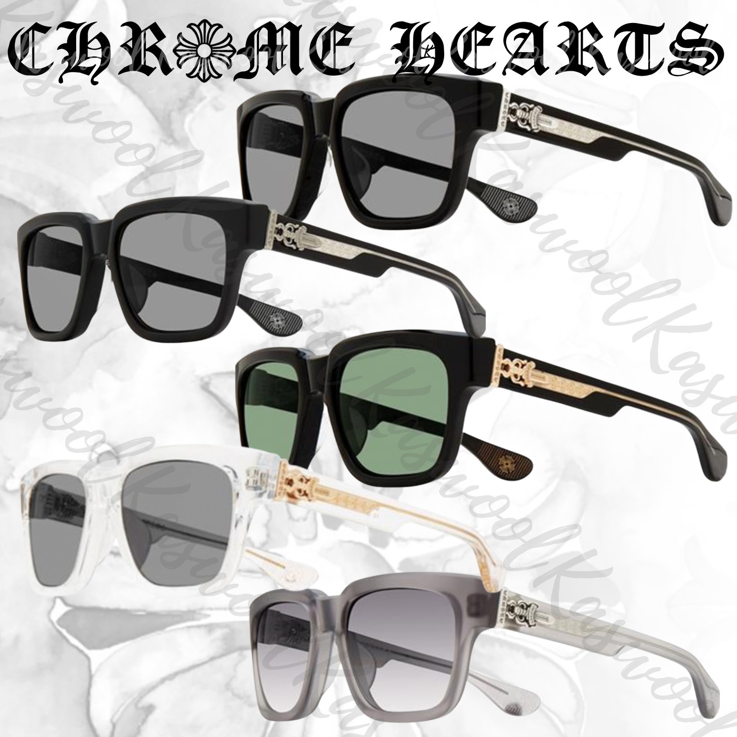 Chrome Hearts クロムハーツ BOX OFFICER ダガー サングラス (CHROME