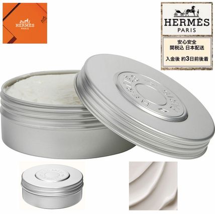 新品未使用】HERMÈS ボディクリーム シルバー缶入り 新品未使用